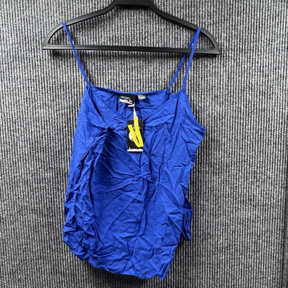 Esmara Camisole Heidi Klum Womens Size 8 Blue Fashionable Tank Top Shirt